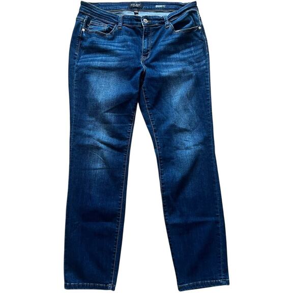 Judy Blue Los Angeles Women’s Straight Fit Dark Wash Size 15/32 - Picture 1 of 9